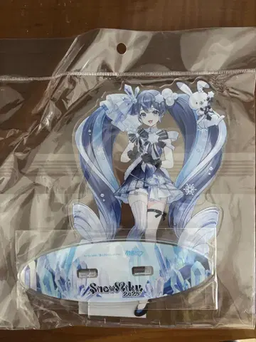 유키 미쿠 SNOW MIKU 2025 특대형 아크릴 스탠드 tokki
