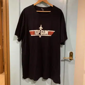 TOP GUN 무비 T셔츠 5XL 초빅 사이즈 네이비