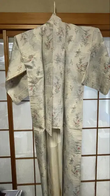 꽃무늬 코몬 기모노
