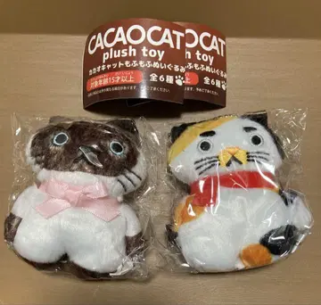 카카오캣 포근포근 봉제 인형 샤무 마이케 시푸라 한정판
