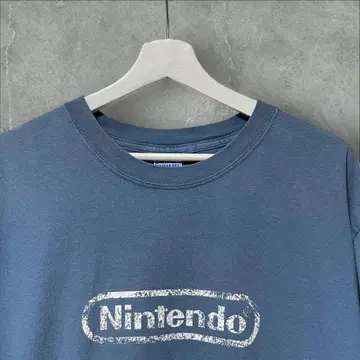 00s Nintendot 셔츠 로고t 닌텐도 셔츠 페이드