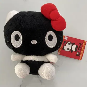 [ 택 포함 ] 팬더 헬로키티 봉제 인형