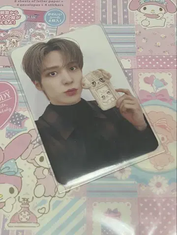 ATEEZ ANITEEZ dreamland 키링 트레이딩 카드 윤호