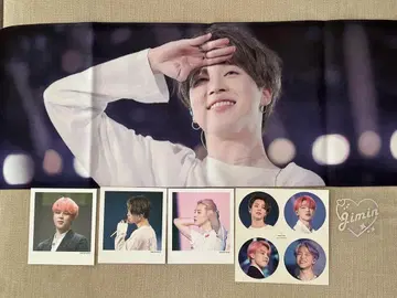 BTS 지민 슬로우건 씰 카드