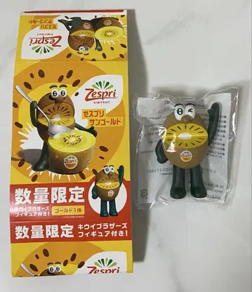 수량 한정 제스프리 골드 키위 피규어 골드
