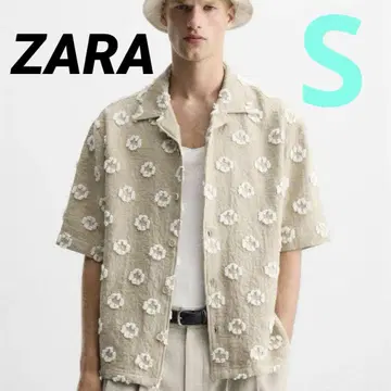 ZARA 텍스처 자카드 셔츠