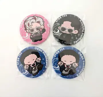 STGR FES 캐릭터 캔뱃지 4개 세트