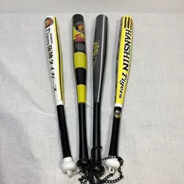 한신 타이거즈 응원 배트 야구 배트 4개 묶음 판매 세트