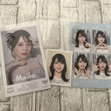 이코라부 사사키 마이카 ID 사진 미니 사진 4컷