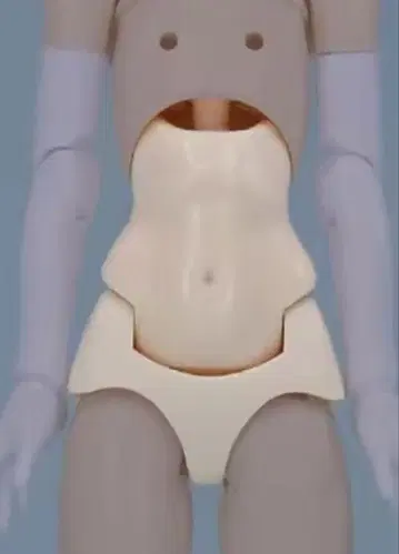 메가미 디바이스 개조 부품 가동 범위 확장 복부 부품