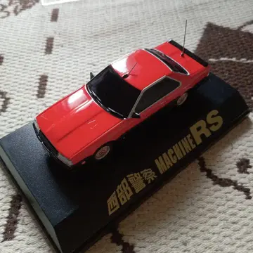 서부경찰 Machine RS 빨간색 미니카 1/43