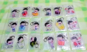 오소마츠 6쌍둥이 아크링 키링 세트