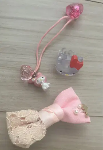 키티 반지, 마이멜로디 밴딩, 미니 머리핀 세트
