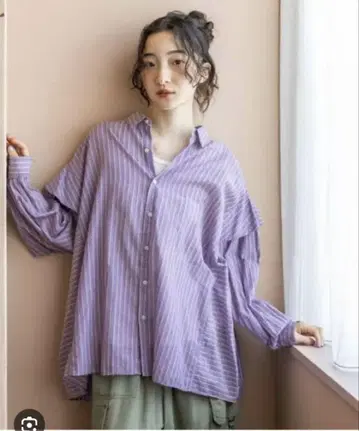 니코앤드 프리미엄 론 와이드 셔츠