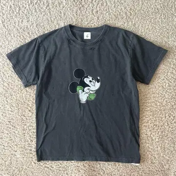 roku 6 로쿠 미키 MICKEY 데미지 T셔츠