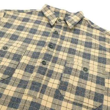 2024FW 웨어하우스 3060 플란넬 셔츠 풀오버 H 패턴 XL