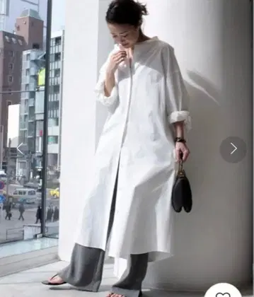 ARCH THE / 오버 롱 셔츠 / Deuxieme Classe