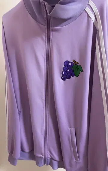 PUNYUS 후드 트랙 자켓 포도 저지