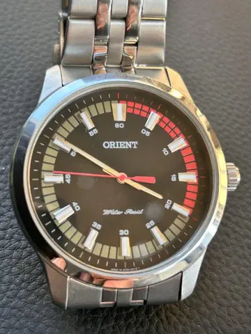 ORIENT 오리엔트 남성용 쿼츠 새상품 배터리 교체 완료