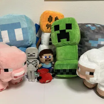 마인크래프트 BIG 봉제 인형 세트