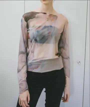 sahara sheer top/ART 시어 탑