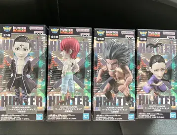 HUNTER x HUNTER 월드 컬렉션 환영여단 4종 세트