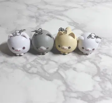 포메라니안 모찌 미니어처 참 가챠 컴프 세트