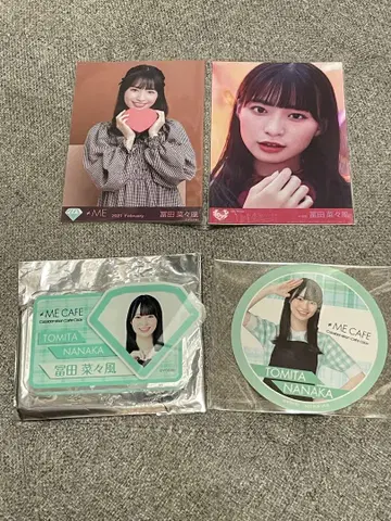 토미타 나나카 노이미 카페 브로마이드