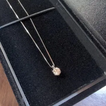 0.3ct 다이아몬드 목걸이 싱글 볼