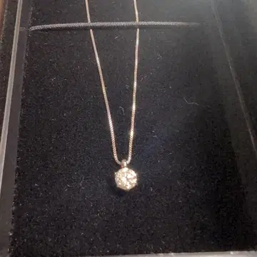 0.3ct 다이아몬드 목걸이 싱글 볼