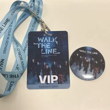 enhypen walk the line VIP 스트랩