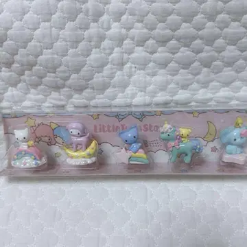 산리오 초레어 키키라라 친구 피규어 곰 고양이 레트로