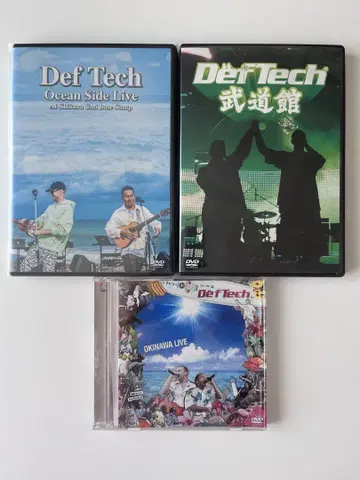 Def Tech LIVE DVD 3장 세트