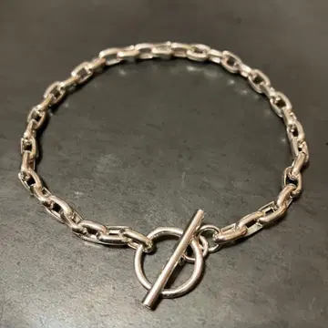 SILVER925 OVAL MANTEL BRACELET/실버/블레스
