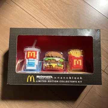 맥도날드 나노블록 빅맥 한정판 컬렉터즈 키트