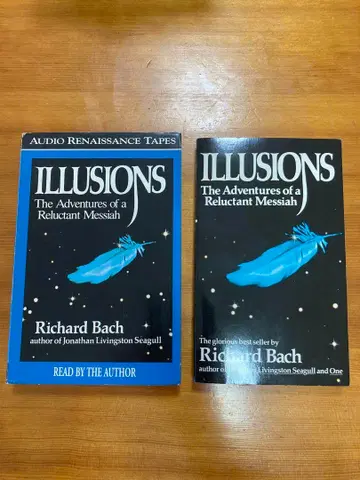 리차드 백 낭독의 ILLUSIONS 카세트 테이프판 + 페이퍼백
