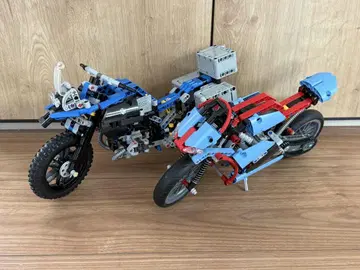 레고 테크닉 42063 BMW R1200과 42036 스트릿 바이크