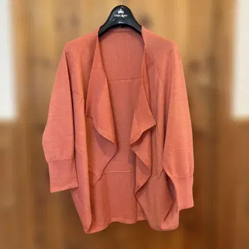 코랄 핑크 가디건