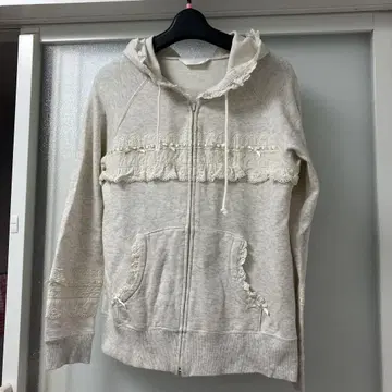 새상품급 핑크하우스 후드티
