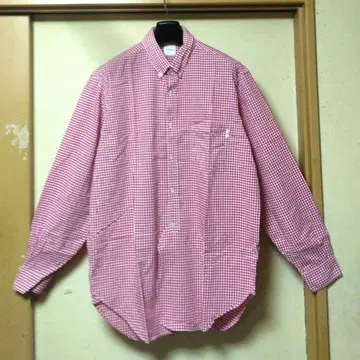 빈티지 칼 헬무트 깅엄 체크 90s 셔츠