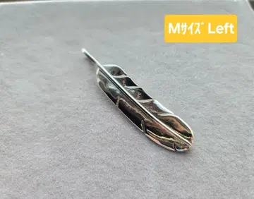 JAM HOME MADE NAKED 페더 목걸이 탑 M 사이즈 왼쪽
