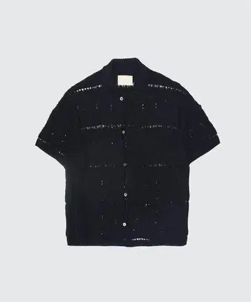 YOKE crochet knit shirt 사이즈 3(M)