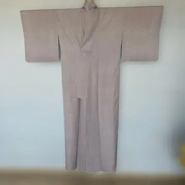 에도 코몬 만지 스지 이중 기모노 연보라 아사노 에이이치 씨