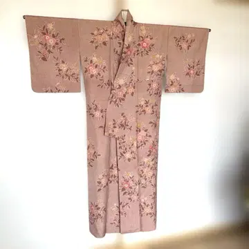 츠케사게 코몬 이중 기모노 츠무기