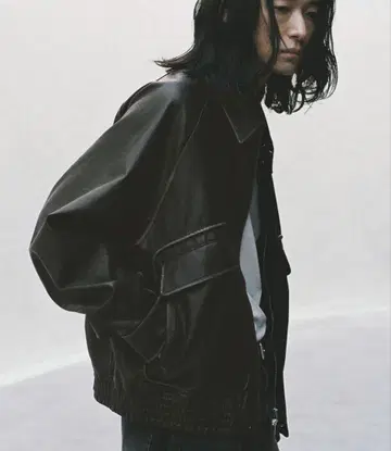 ARTIFICIAL GRAIN FLIGHT BLOUSON