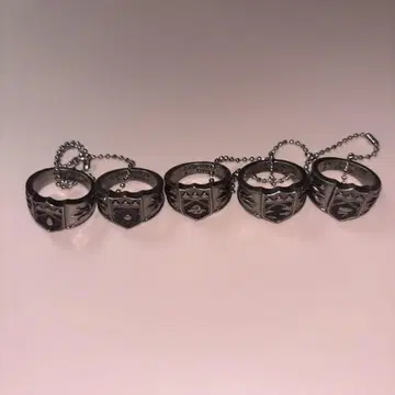 가정교사 히트맨 REBORN! 봉고레 반지 가챠 5개 세트