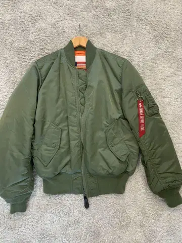 MA-1 플라이트 자켓 올리브 그린 S