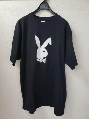 PLAY BOY 플레이보이 T셔츠 XL 블랙