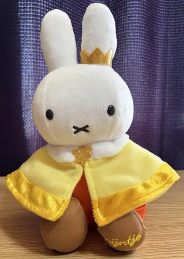 [ 미사용품 ] 하우스텐보스 한정판 킹덤 스타 미피 봉제 인형 27cm