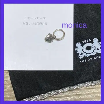 하트 블라썸 태슬 트롤 비즈 실버